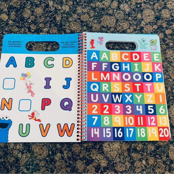 Sesame Street: Write and Wipe Learning Letters & Numbers Activity Workbook Pre-K - Picture 4 of 6
